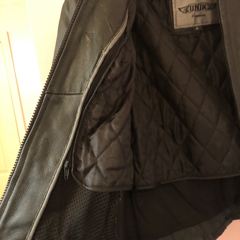 Unik Leather Riding Jacket - Picture 5 of 5